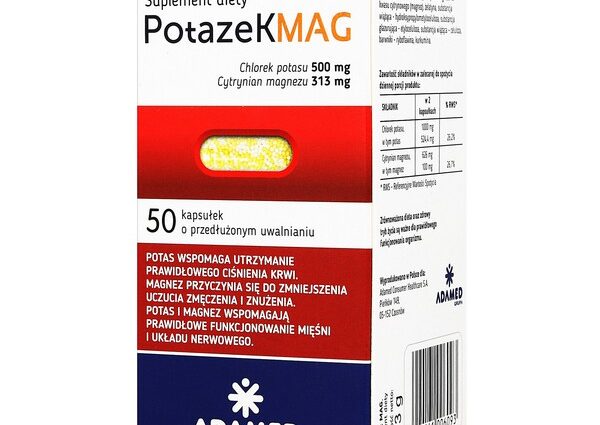 Potazek Mag &#8211; action, indications, precautions. Supplement for potassium and magnesium deficiency