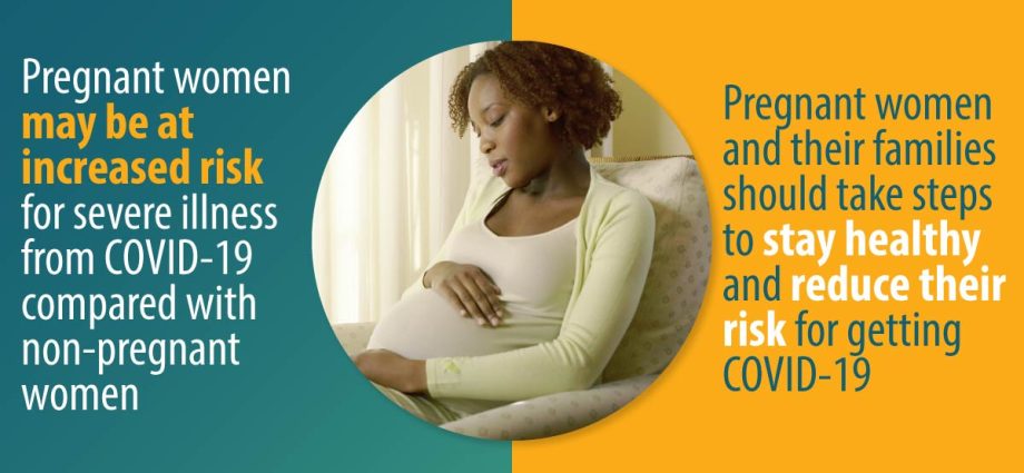 Pregnancy may increase the risk of severe COVID-19