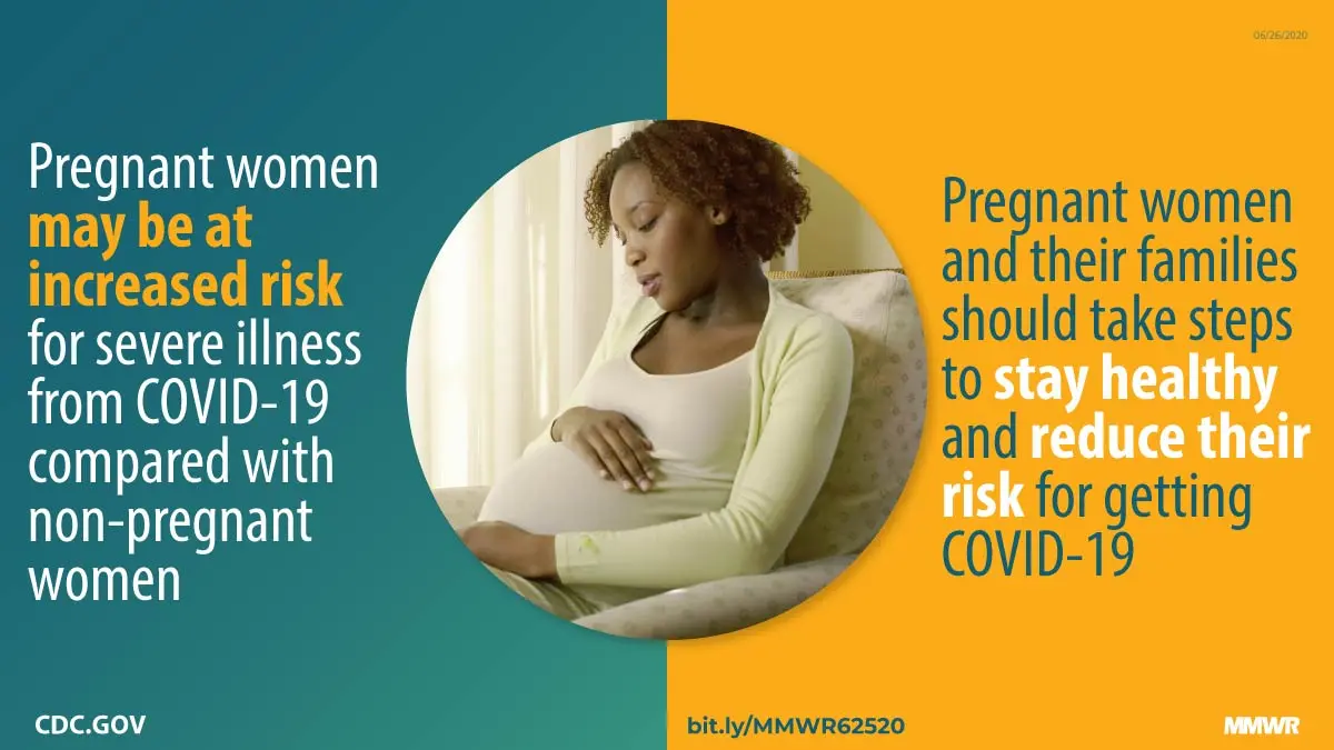 Pregnancy may increase the risk of severe COVID-19