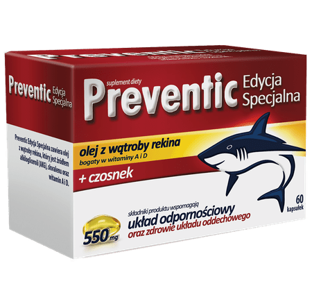 Preventic &#8211; for what, when and how to use? Dietary supplement with vitamins A and D.