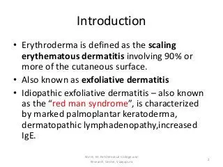 Primary erythroderma &#8211; definition and etiology