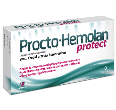 Procto-Hemolan protect &#8211; action, indications, dosage, side effects