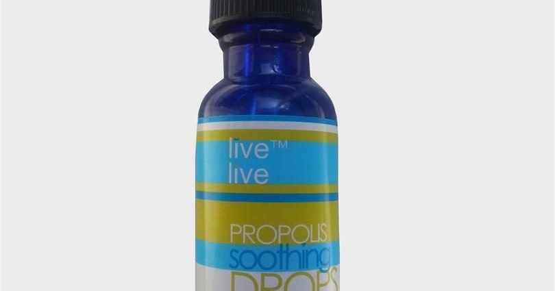 Propolis on the water for the eyes