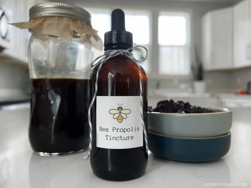 Propolis tincture for cough and other recipes