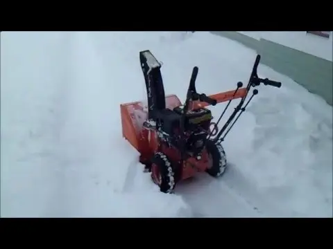 Prorab petrol snow blower: overview of models