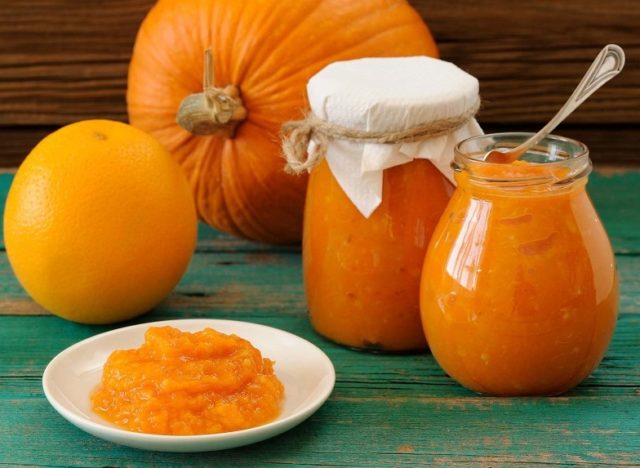 Pumpkin jam for the winter: 17 recipes