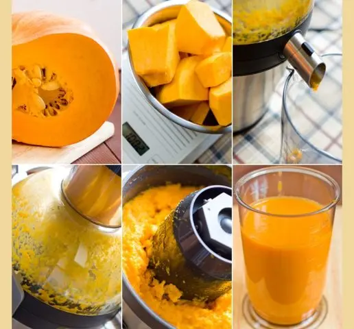 Pumpkin juice for the winter