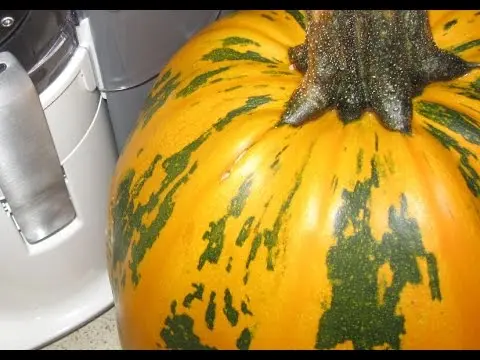 Pumpkin juice with carrots for the winter