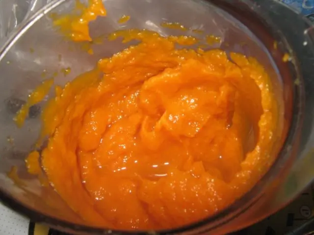 Pumpkin puree for the winter at home