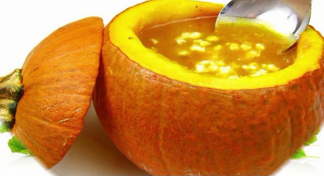 Pumpkin with honey for liver treatment