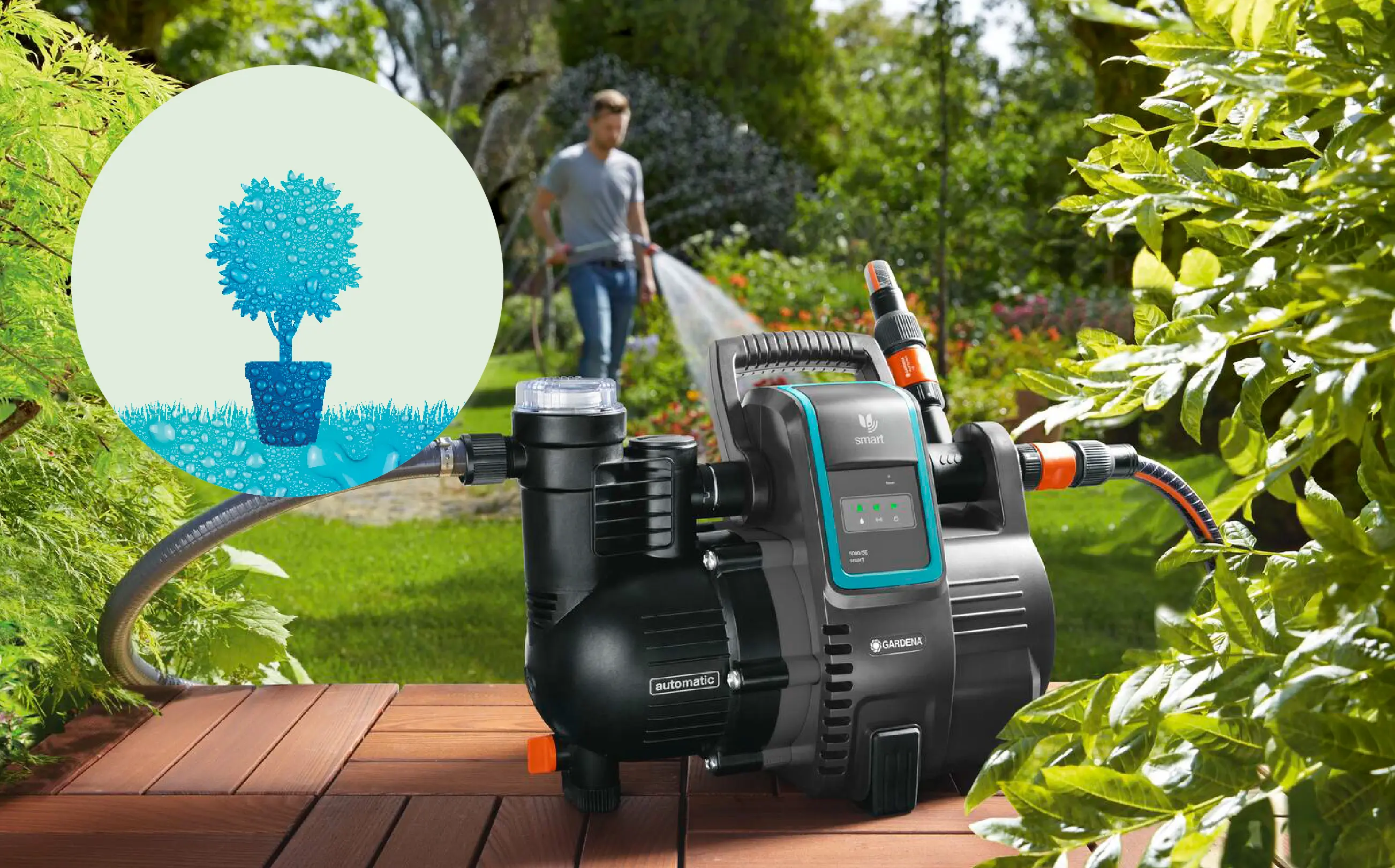 Pumps for watering the garden from the barrel: choose the best option