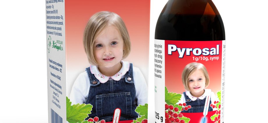 Pyrosal syrup &#8211; composition, when it can help us, dosage