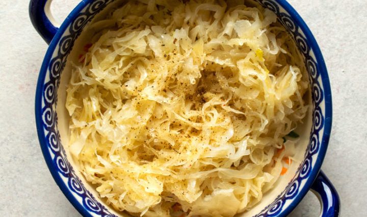 Quick sauerkraut recipe without vinegar 