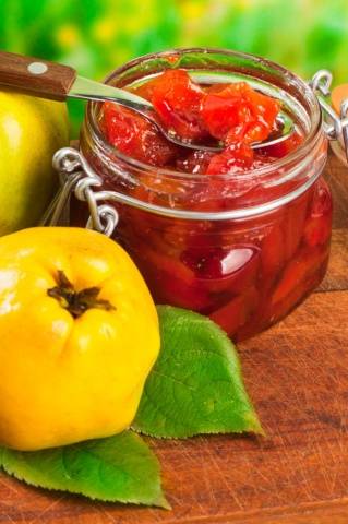 Quince jam: cooking recipe