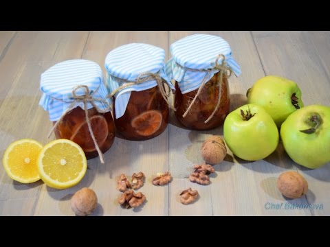 Quince jam with lemon: recipe