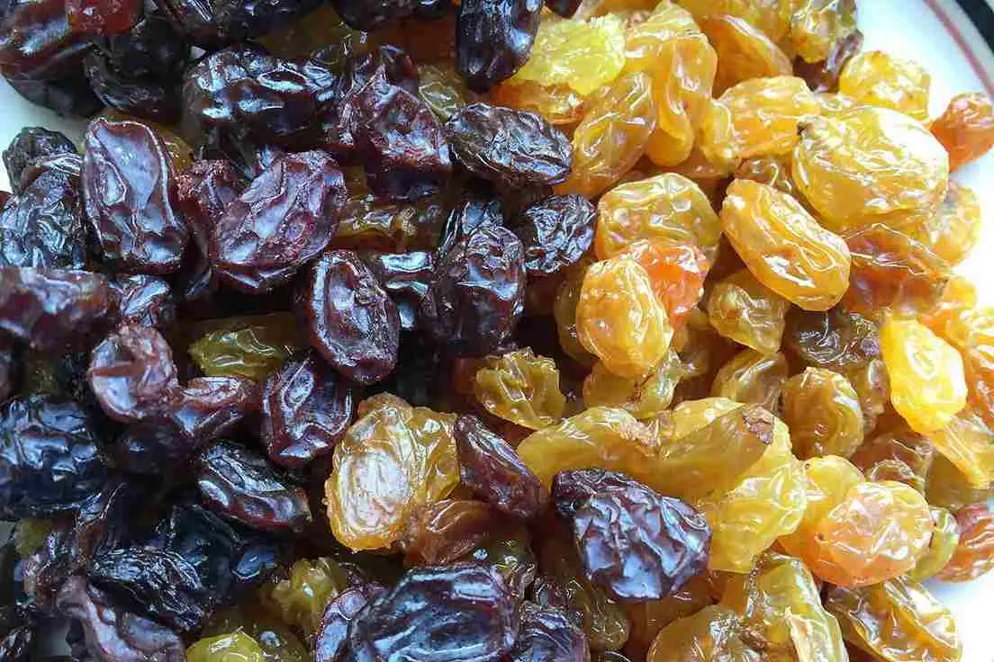 Raisins are the most delicious fruit without seeds