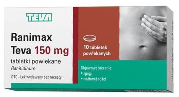 Ranimax 150 &#8211; indications, dosage, contraindications, interactions, side effects