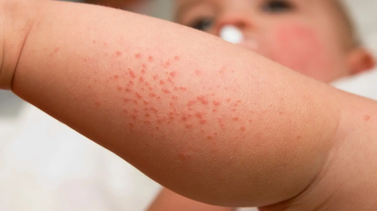 Rash in an infant &#8211; the main types. What does an allergic rash look like in an infant?