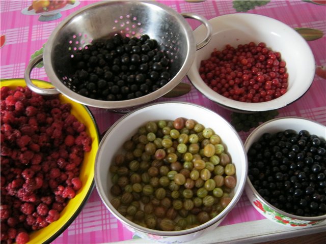 Raspberry and currant compote (red, black): recipes for the winter and for every day