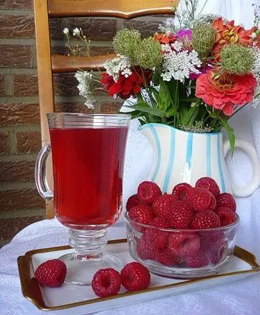 Raspberry wine at home: recipe