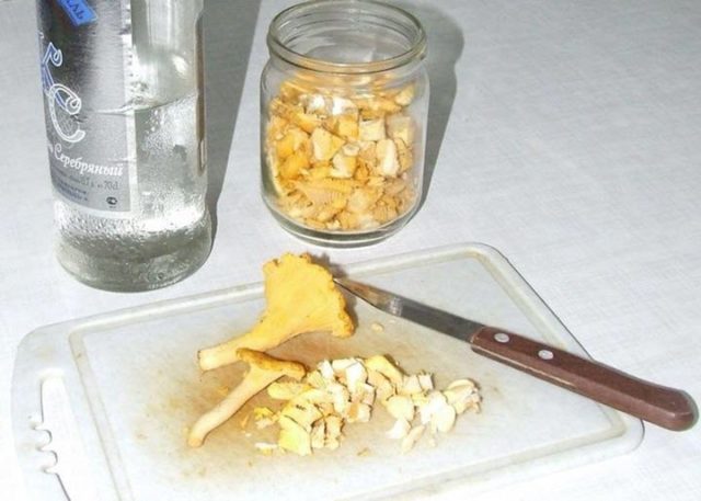 Raw and dried chanterelles from parasites: recipes, use