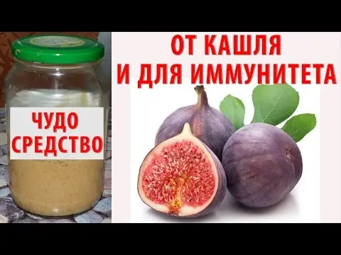 Recipe for cough milk with figs