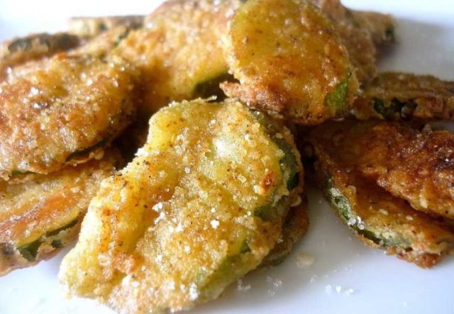 Recipe for fried cucumbers from Pugacheva with a photo