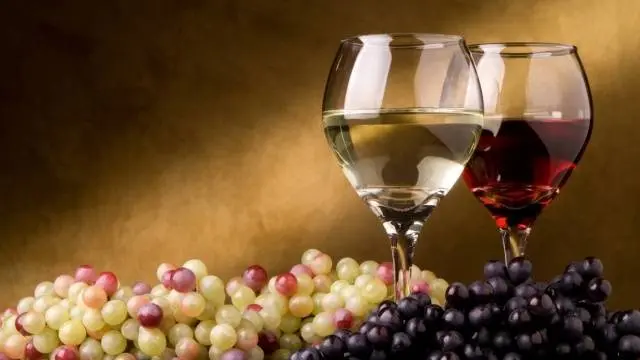 Recipe for homemade grape wine + photo