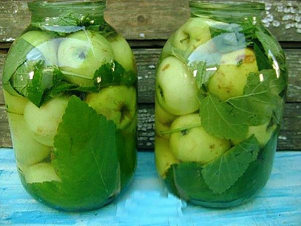 Recipe for pickled apples for the winter 