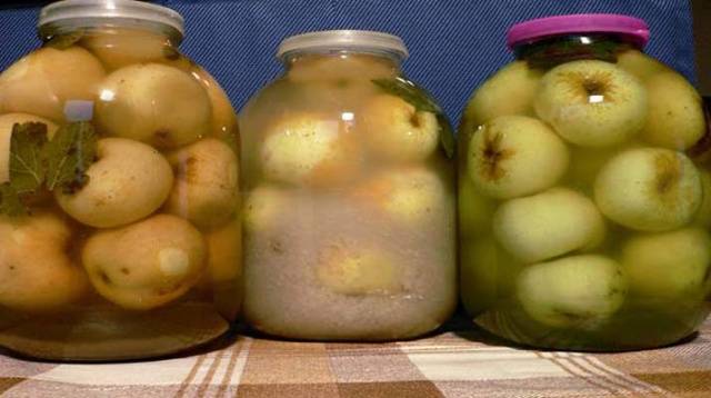 Recipe for pickled apples for the winter 