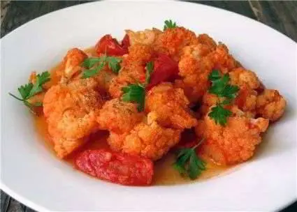 Recipe for pickled cauliflower with carrots