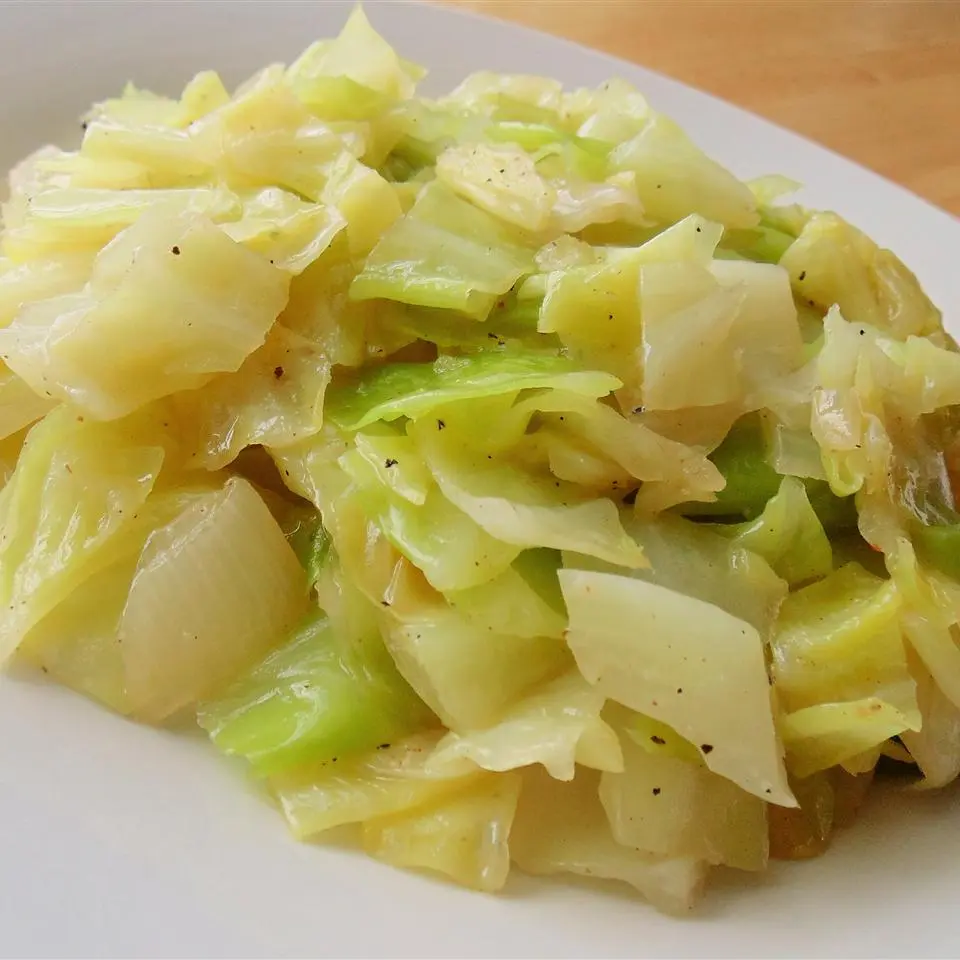 Recipe for salted cabbage with butter