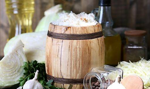 Recipe for sauerkraut for the winter in jars