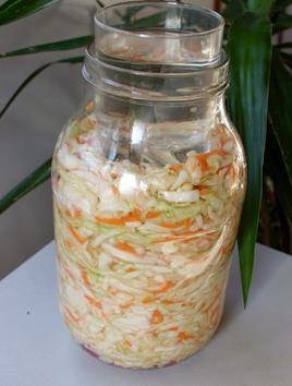 Recipe for sauerkraut for the winter in jars