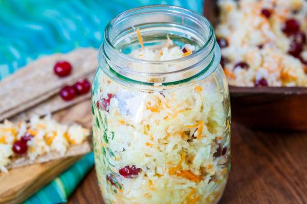 Recipe for sauerkraut for the winter in jars