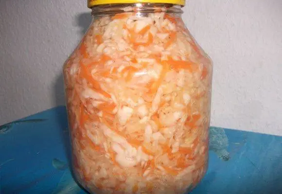 Recipe for sauerkraut with honey 