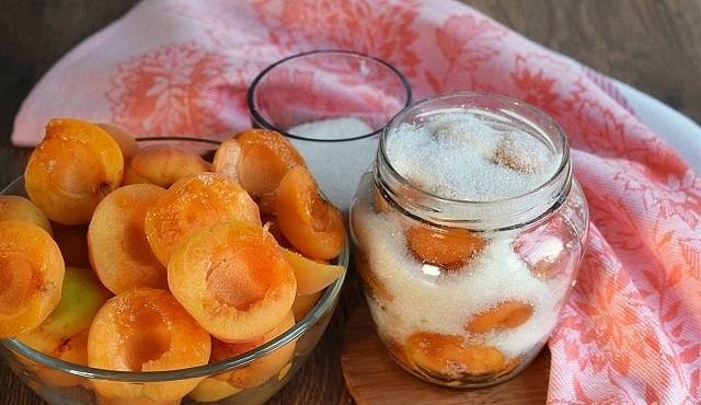 Recipes for apricots in their own juice