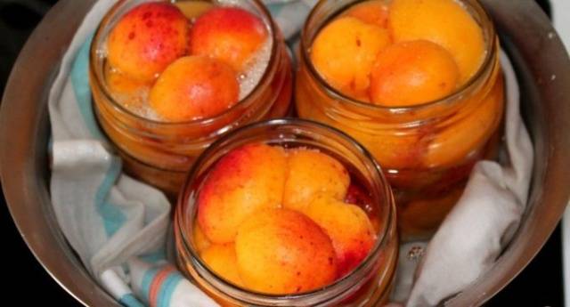 Recipes for apricots in their own juice