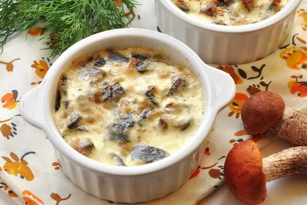 Recipes for baked mushrooms