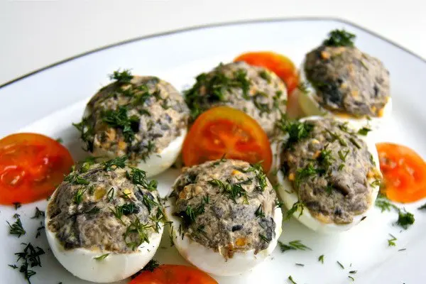 Recipes for baked mushrooms