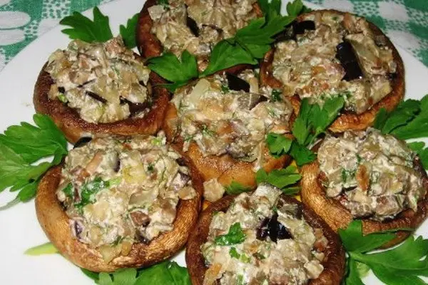 Recipes for baked mushrooms