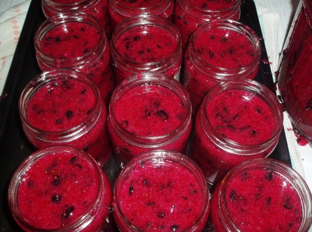 Recipes for black and red currant jam together