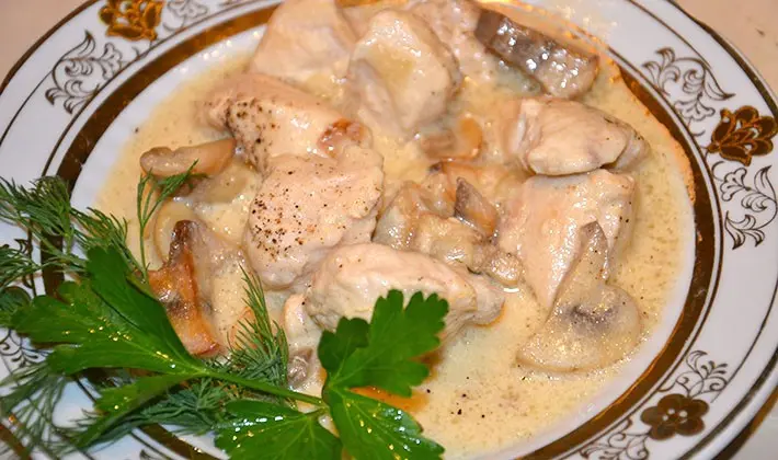 Recipes for cooking chicken with porcini mushrooms