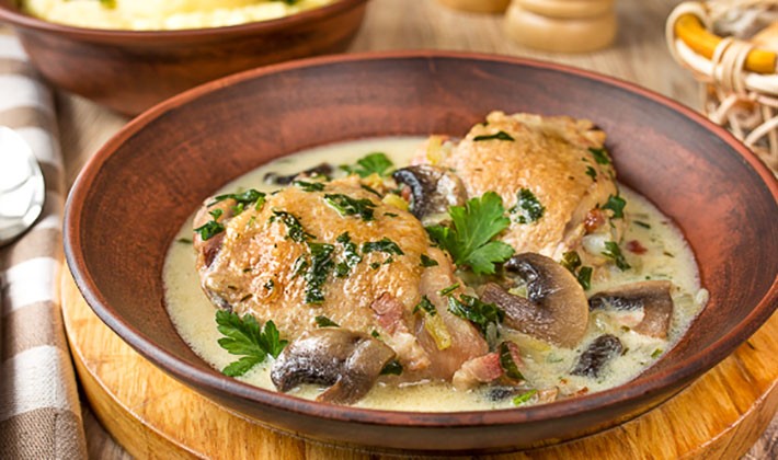 Recipes for cooking chicken with porcini mushrooms