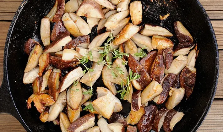 Recipes for fried porcini mushrooms