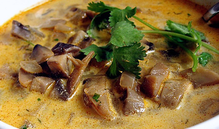 Recipes for frozen champignon soups