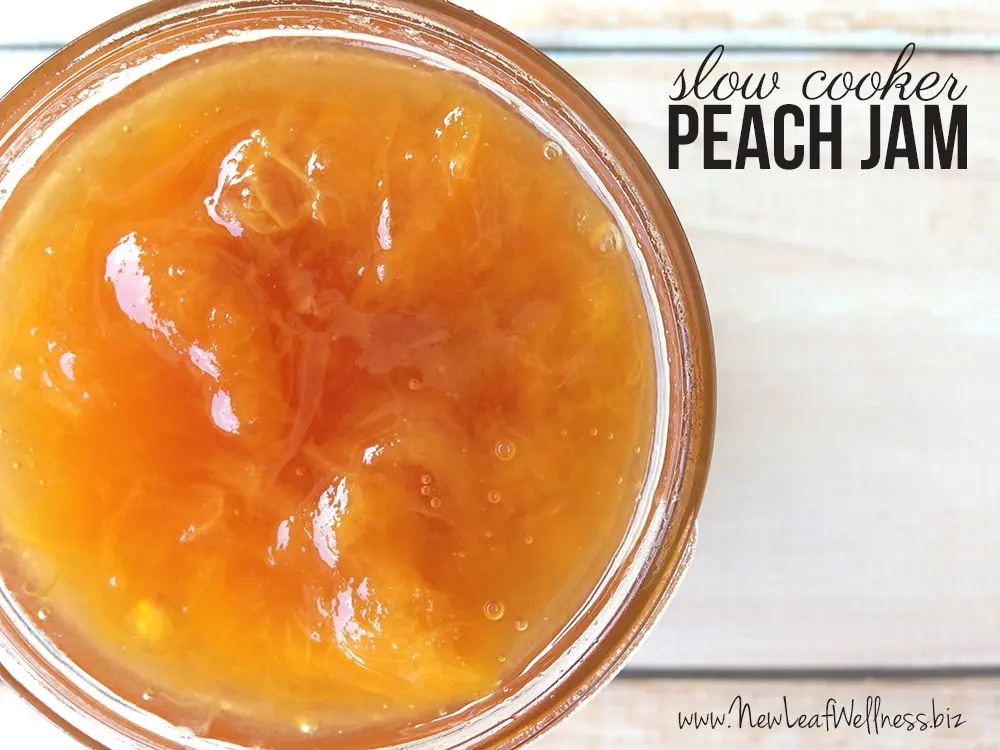 Recipes for peach jam in a slow cooker