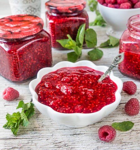 Recipes for raw raspberry jam for the winter