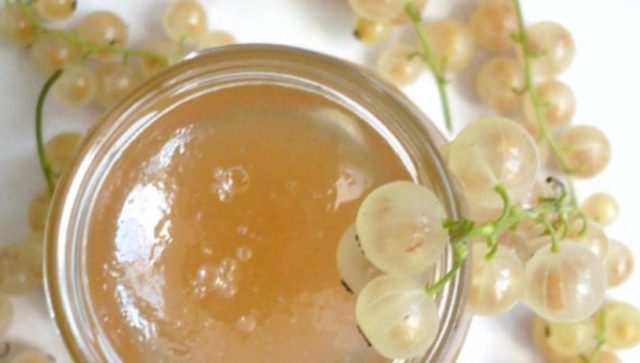 Recipes for the winter whitecurrant jelly