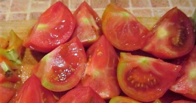 Recipes for tomato slices for the winter